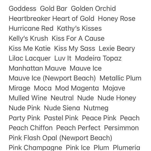 LipSense 2.5 ml Mini Colors/Glosses - Choose Any 5 From Colors Listed in Photos - Picture 11 of 12
